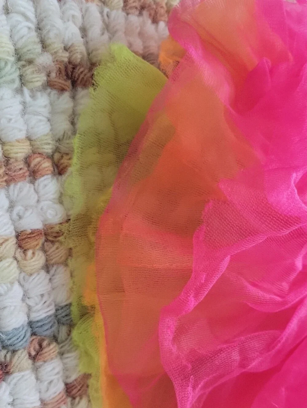 Girls Reversible Rainbow Tutu Skirt And 4 Year Old Shirt
